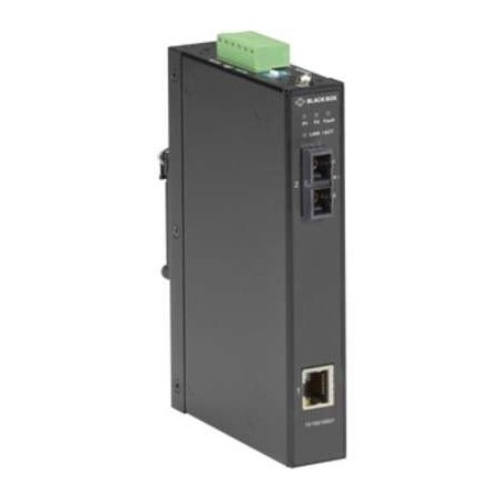 Black Box LGC281A Gigabit Industrial Media Converter Multimode SC