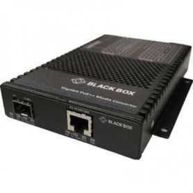 Black Box LGC5600A & LGC5700A Gigabit Ethernet 60W PoE++ Media Converter, SFP