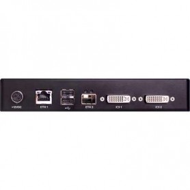 Black Box EMD2002PE-R-P Emerald Pe, PoE HD DVI, Dual Head, VUSB, Audio, RX