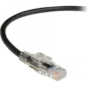 Black Box C6PC70-BK-100 GigaTrue 3 CAT6 550-MHz Lockable Patch Cable (UTP) Black 100-ft. (30.4-m)