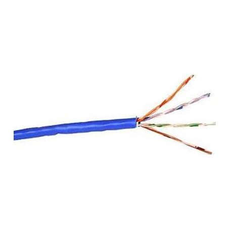 Belkin A7L504-1000-BLU CAT 5e Horizontal UTP Bulk Cable 1000-Ft Blue PVC Solid