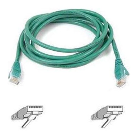Belkin A3L791-07-GRN CAT 5e RJ45 Patch Cable 7-Ft Green RoHS