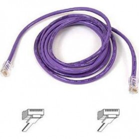 Belkin A3L791-25-PUR-S CAT 5e RJ45 Patch Cable 25-Ft Purple Snagless