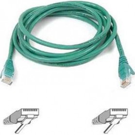 Belkin A3L791-05-GRN CAT 5e RJ45 Patch Cable 5-Ft Green