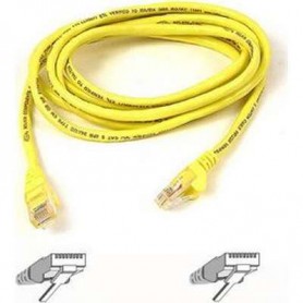 Belkin A3L791-04-YLW CAT 5e RJ45 Patch Cable 4-Ft Yellow