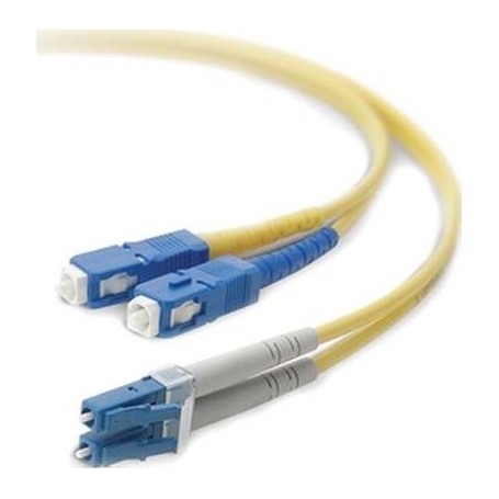 Belkin F2F802L7-02M 2M Single Mode LC/SC Duplex Fiber Optic Cable
