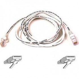 Belkin A3L791-05-WHT-S CAT 5e RJ45 Patch Cable 5-Ft White Snagless