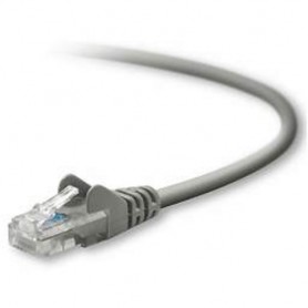 Belkin A3L791-20-S RJ45 CAT5e Patch Cable, Snagless Molded 20ft. 6m Grey networking cable