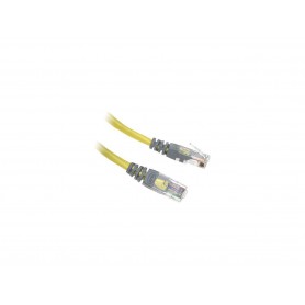 Belkin A3X126-10-YLW-M Cat5e Crossover Molded Networking Cable - Yellow - 10ft