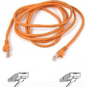 Belkin A3L791-05-ORG CAT 5e RJ45 Patch Cable 5-Ft Orange Standard