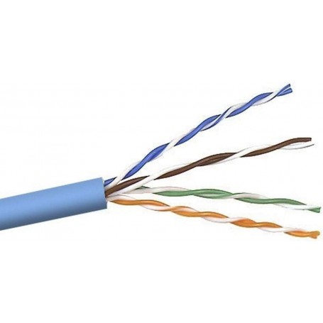 Belkin A7J304-1000-BLU 1000-Foot Cat5e PVC Stranded UTP Bulk Networking Cable (Blue)
