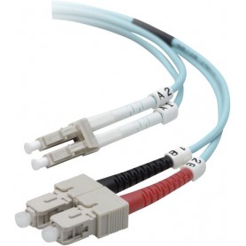 Belkin F2F402L7-02M 2M Multimode LC/SC Duplex Fiber Patch Cable 50/125