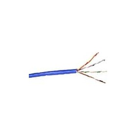 Belkin A7J704-1000-BLU CAT6 Stranded Bulk Cable 4PR 24AWG 1000 Blue