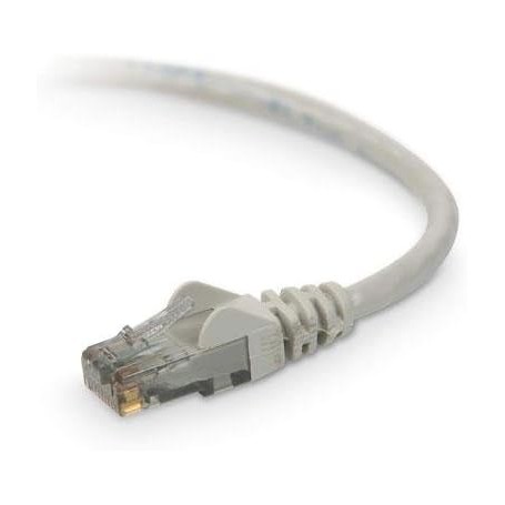 Belkin A3L980-100-S Cat-6 Snagless Patch Cable (Gray, 100 Feet)