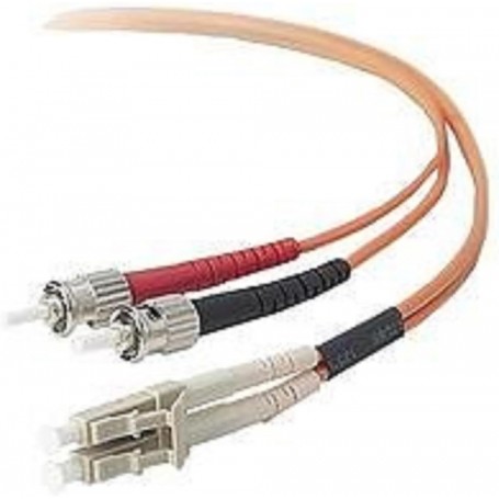 Belkin F2F202L0-01M 1-Meter Multimode Duplex ST-LC Fiber Patch Cable