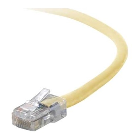 Belkin A3L791-30-YLW-S CAT5E RJ-45M to RJ-45M 30ft Patch Cable Yellow