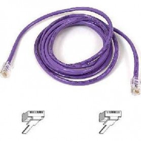 Belkin A3L791-03-PUR-S Patch Cable RJ-45 (M) - RJ-45 (M) 3Ft UTP ( Cat 5E ) Purple