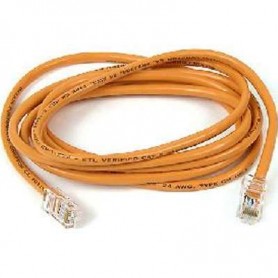 Belkin A3L791-15-ORG CAT 5e RJ45 Patch Cable 15-Ft Orange