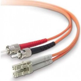 Belkin F2F402L0-15M Multimode LC/ST Duplex Fiber Patch Cable 15M 50/125