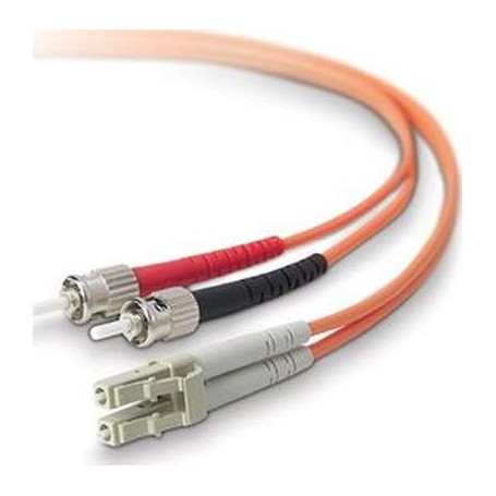 Belkin F2F402L0-15M Multimode LC/ST Duplex Fiber Patch Cable 15M 50/125