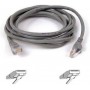 Belkin A3L791-02-S CAT5e RJ45 Snagless Molded Patch Cable 2-Ft - Gray