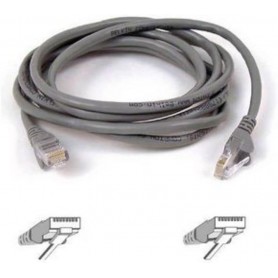 Belkin A3L791-02-S CAT5e RJ45 Snagless Molded Patch Cable 2-Ft - Gray