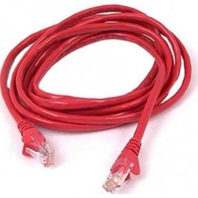 Belkin A3X189-01-RED-S Crossover Patch Cable RJ45M-RJ45M-1ft