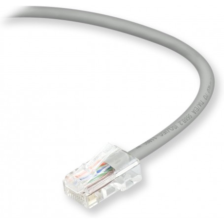 Belkin A3L791-25-M CAT5e RJ45 Patch Cable 25-Ft Gray Molded