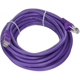 Belkin A3L791-15-PUR-S 15ft Cat5e Snagless Patch Cable Purple