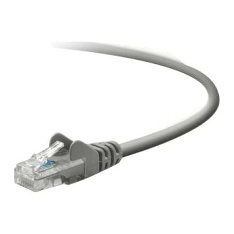 Belkin A3L791-01-S RJ45 CAT 5e Patch Cable 1-Ft Gray Snagless