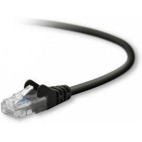 Belkin A3L791-04-BLK-S CAT5e RJ45M Snag-Less Patch Cable Black