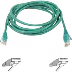 Belkin A3L980-50-GRN-S RJ45M/RJ45M CAT6 Snagless Patch Cable (Green)