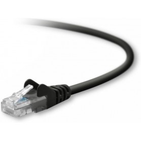Belkin A3L791-35-BLK-S Cable CAT5E,UTP RJ45M/M,35 BLK, Patch Cable SNAGLESS