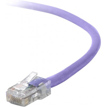 Belkin A3X126-10-PUR RJ45 CAT 5e UTP Crossover Cable 10-Ft Purple