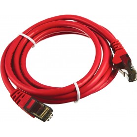 Belkin A3L980-05 -RED-S 5ft CAT6 Patch Cable Snagless