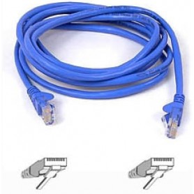 BELKIN A3L980-01-BLU-S 1 BLUE CAT6 PATCH CABLE SNAGLESS (1 piece)