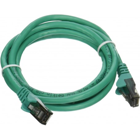 Belkin A3L980-05-GRN-S 5ft Cable CAT6 Patch 4PR-RJ45 M/M Snagless GRN