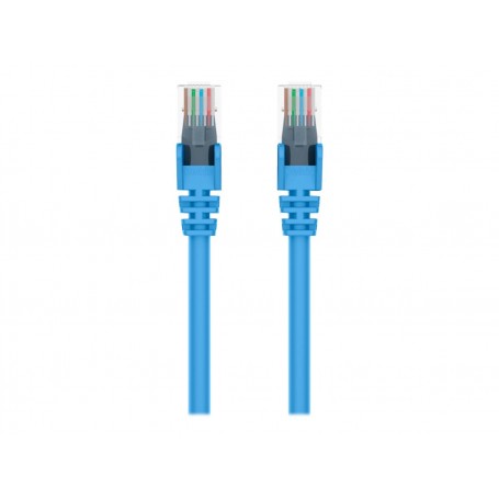 Belkin A3L980-20-BLU-S 20-Ft Cat 6 Rj-45 Male/Male Snagless Patch Cable, Blue