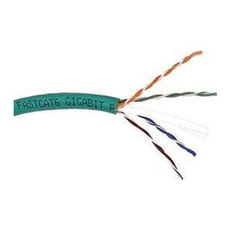 Belkin A7L704-500-GRN CAT6 Solid Bulk Cable 4PR 24AWG 500 Green