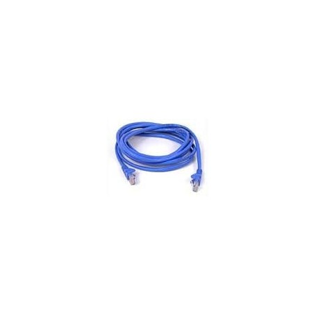 Belkin A3L980-100-BLUS SNAGLESS CAT6 Patch Cable RJ45M/RJ45M 100 Blue