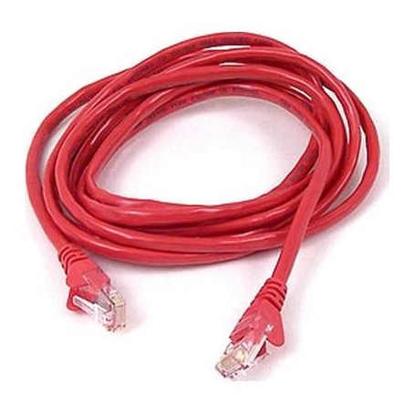 Belkin A3L791-20-RED-S CAT 5e RJ45 Patch Cable 20-Ft Red Snagless