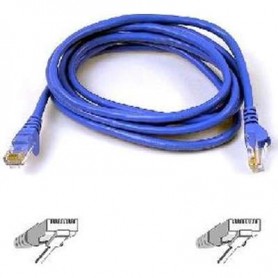 Belkin A3L980-35-BLU-S CAT6 Snagless Patch Cable RJ45M/RJ45M  35 Blue