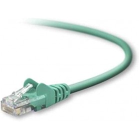 Belkin A3L791-02-GRN-S CAT5e RJ45 Snagless Molded Patch Cable 2-Ft - Green