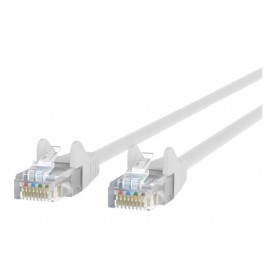 Belkin A3L980-05-WHT-S 5FT CAT6 White Snagless Patch Cable
