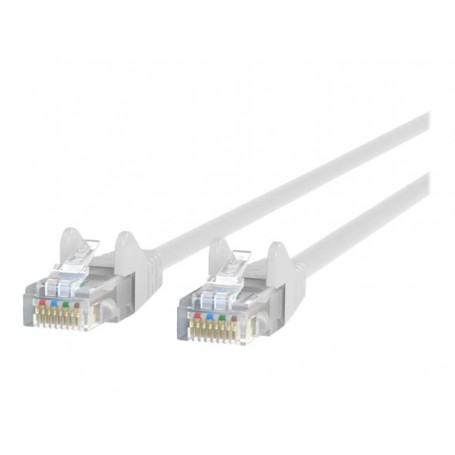 Belkin A3L980-05-WHT-S 5FT CAT6 White Snagless Patch Cable