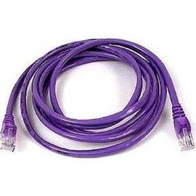 Belkin A3L791-20-PUR-S RJ45 CAT 5e Patch Cable 20-Ft Purple Snagless