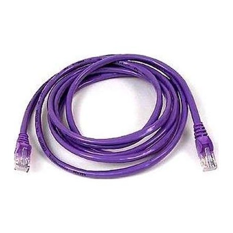 Belkin A3L791-20-PUR-S RJ45 CAT 5e Patch Cable 20-Ft Purple Snagless