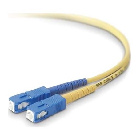 Belkin F2F80277-02M Single Mode SC SC Duplex Fiber Patch Cable 2M 8.3/125