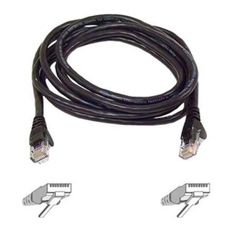 Belkin A3L980B07-BLK-S 7FT CAT6 Ethernet Patch Cable Snagless RJ45 M/M