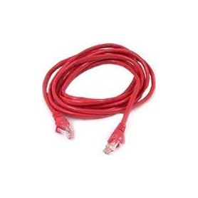 Belkin A3L980B07-RED-S 7Ft CAT6 Snagless Patch Cable RJ45M/RJ45M Red